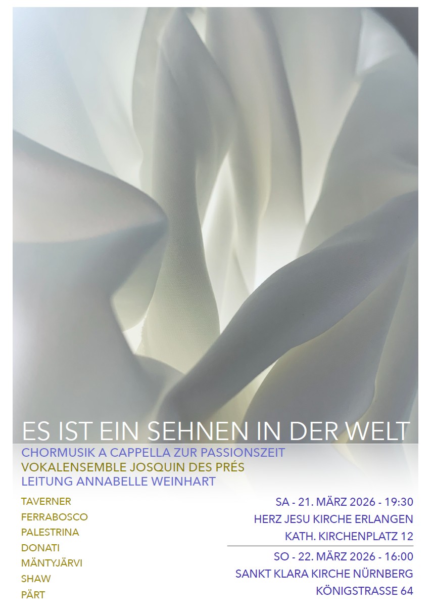 Konzert „Es ist ein Sehnen in der Welt“ – Frühjahr&nbsp;2026
